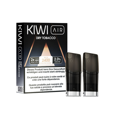 Kiwi Air Pods - Dry Tobacco (2er Pack)