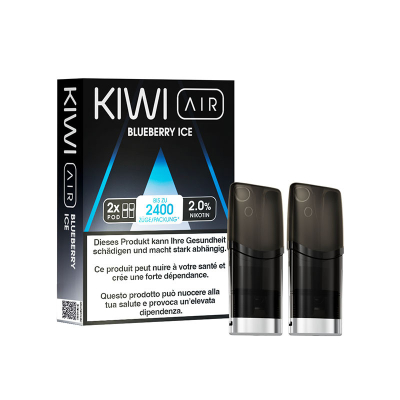 Kiwi Air Pods - Blueberry Ice (2er Pack)