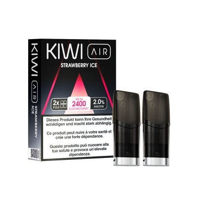 Kiwi Air Pods - Strawberry Ice (2er Pack)
