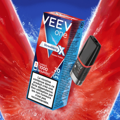 VEEV ONE EXTRA Pods - Strawberry X (1er Pack)