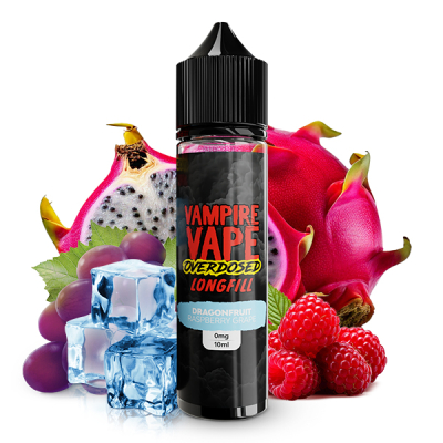 Vampire Vape Overdosed - DRAGONFRUIT RASPBERRY GRAPE (10ml)