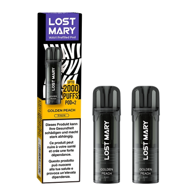Lost Mary WAVI Pods - GOLDEN PEACH (2er Pack)