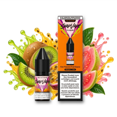 Keystone SnapVape - KIWI PASSION FRUIT GUAVA 10ml (Nikotinsalz)