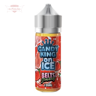 Candy King -  BELTS STRAWBERRY ON ICE 120ml (Shake & Vape)