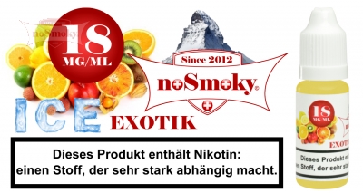 E-Liquid noSmoky - Exotik ICE 18mg/ml Nikotin