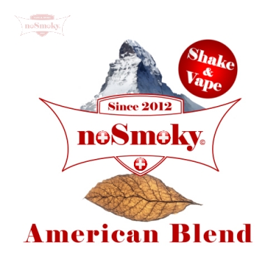 noSmoky (Swiss Made) E-Liquid Shake & Vape - American Blend