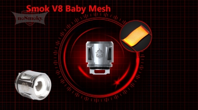 Smok V8 Baby Mesh Verdampferköpfe