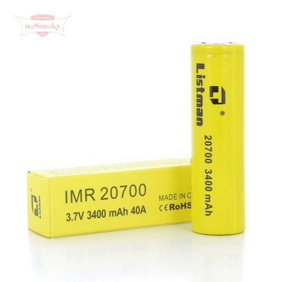 Listman 20700 Akku-Batterie (3400mAh / 40A)