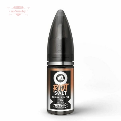 Riot Salt Black Edition - ULTRA PEACH TEA 10ml (Hybrid Nikotin)
