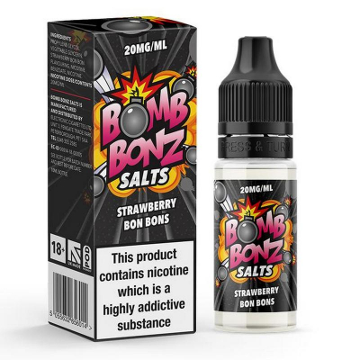 Bomb Bonz Salts - STRAWBERRY BON BONS 10ml (Nikotinsalz)