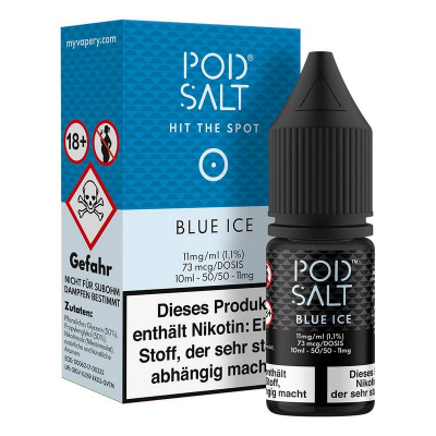 Pod Salt - BLUE ICE 10ml (Nikotinsalz)