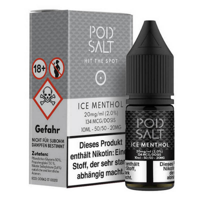 Pod Salt - ICE MENTHOL 10ml (Nikotinsalz)