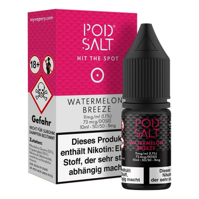 Pod Salt - WATERMELON BREEZE 10ml (Nikotinsalz)