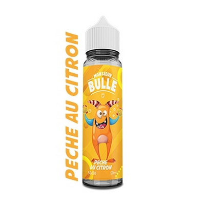 Monsieur Bulle - PECHE AU CITRON (70ml)