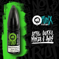 Riot Salt PUNX - APFEL, GURKE, MINZE & ANIS 10ml (Hybrid Nikotin)