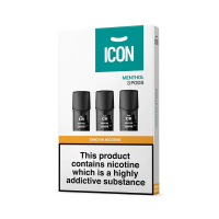 ICON VAPE PODS - MENTHOL (3er Pack)