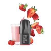 X-BAR Click & Puff Pod - Strawberry Milkshake