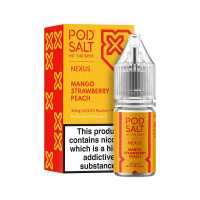 Pod Salt Nexus - MANGO STRAWBERRY PEACH 10ml (Nikotinsalz)