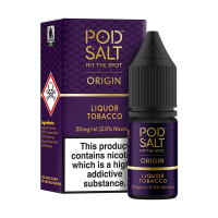 Pod Salt Origin - LIQUOR TOBACCO 10ml (Nikotinsalz)