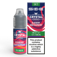 SKE Crystal - BLUEBERRY SOUR RASPBERRY 10ml (Nikotinsalz)