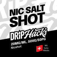 Nikotinsalz Shot - Drip Hacks Nic Salt Shot 20mg/ml 50/50