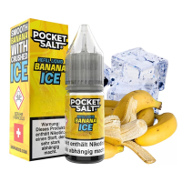 Drip Hacks Pocket Salt - BANANA ICE 10ml (Nikotinsalz)