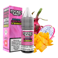 Drip Hacks Pocket Salt - DRAGON FRUIT & MANGO 10ml (Nikotinsalz)