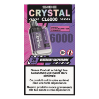SKE CRYSTAL CL6000 Pod Kit - Blueberry Raspberries