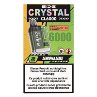 SKE CRYSTAL CL6000 Pod Kit - Lemon & Lime