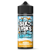 Six Licks Sub Zero - MANGO PASSIONFRUIT ICE (120ml)