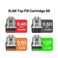 Oxva XLIM Top Fill SS Pods