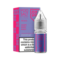 Pod Salt Nexus - GRAPE BERRY BURST 10ml (Nikotinsalz)