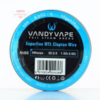 Vandy Vape Superfine MTL Clapton Draht - Ni80 30ga+38ga