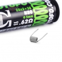 Wotofo Dual Core Fused Clapton Coil - N80 / 0.62Ω