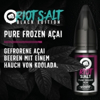 Riot Salt Black Edition - PURE FROZEN ACAI 10ml (Hybrid Nikotin)