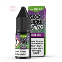 Six Licks Salts - LIQUID GOLD 10ml (Nikotinsalz)